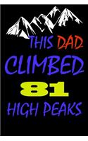 This dad climbed 81 high peaks