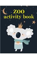 zoo activity book: Detailed Designs for Relaxation & Mindfulness(5 Dear Zoo)