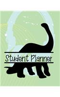 Student Planner: School Homework Planner Schedule For Boys Featuring Dinosaurs Student Planner with Writing Pages for Academic Work Activities Weekly Calendar Helper