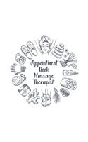 Appointment Book Massage Therapist