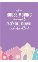 New House Moving Journal