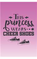 This princess wears cheer shoes