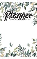 Planner: Weekly Planner and Diary Undated Diary