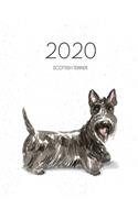 2020 Scottish Terrier: Dated Weekly Planner With To Do Notes & Dog Quotes - Scottish Terrier