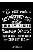 Es gibt viele Motorsportfans aber die besten sind aus Castrop-Rauxel und sehen zudem noch sehr gut aus: A5 Notizbuch - Liniert 120 Seiten - Geschenk/Geschenkidee zum Geburtstag - Weihnachten - Ostern - Vatertag - Muttertag - Namenstag