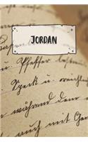 Jordan: Ruled Travel Diary Notebook or Journey Journal - Lined Trip Pocketbook for Men and Women with Lines