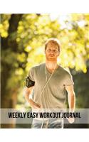 Weekly Easy Workout Journal