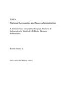 A 2-D Interface Element for Coupled Analysis of Independently Modeled 3-D Finite Element Subdomains
