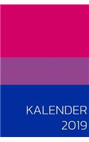 Kalender 2019: Bi Flagge 2019 Planer Mit Verschiedenen to Do Listen, Agenda, Organizer, Kontakten