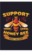 Support Your Local Honey Bee Save the Bees