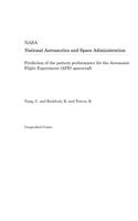 Prediction of the Pattern Performance for the Aeroassist Flight Experiment (Afe) Spacecraft
