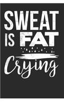 Sweat Is Fat Crying