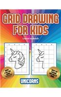 Learnt to sketch (Grid drawing for kids - Unicorns)