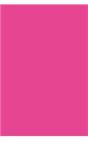 Fuchsia 101 - Blank Notebook