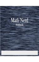 Math Nerd Notebook: 1/10" Graph Paper Ruled