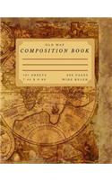 Old Map Composition Book