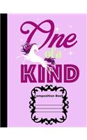 One of a Kind - Wide Ruled Composition Book