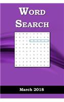 Word Search: March 2018