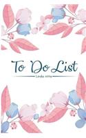 To Do List: VOL.1 Note Pad, Planner Basic To Do List, 6x 9 inch 120 page