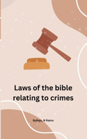 laws of the bible relating to crimes