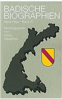 Badische Biographien - Band VI