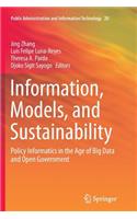 Information, Models, and Sustainability