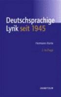 Deutschsprachige Lyrik Seit 1945