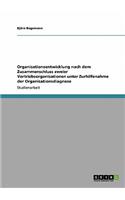 Organisationsentwicklung nach dem Zusammenschluss zweier Vertriebsorganisationen unter Zurhilfenahme der Organisationsdiagnose