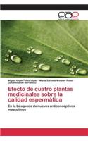 Efecto de cuatro plantas medicinales sobre la calidad espermática