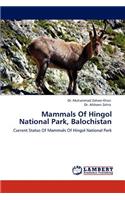 Mammals of Hingol National Park, Balochistan