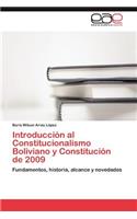 Introduccion Al Constitucionalismo Boliviano y Constitucion de 2009