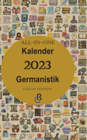 All-In-One Kalender 2023 Germanistik: Color Edition Geschenkidee für Germanisten