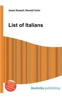 List of Italians