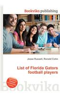 List of Florida Gators Football Players