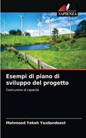 Esempi di piano di sviluppo del progetto