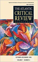 The Atlantic Critical Review, October-December 2008