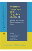 Romance Languages and Linguistic Theory 10