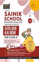 Sainik School Class 6 Latest Guidebook (AISSEE) For 2023 Entrance Exam with New Syllabus (English Medium)