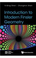 Introduction to Modern Finsler Geometry