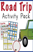 Road trip activity pack: Road trip activity pack size 6*9 100 pages