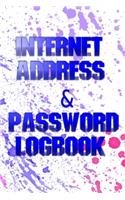 Password Log Book: Piccadilly Internet Password Logbook 110 Page Matte Cover Design Size 6 X 9 Inch Alphabetical - Address # Tabs Quality Prints.