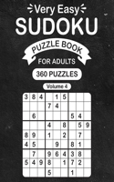 Very Easy Sudoku Puzzle Book For Adults Volume 4