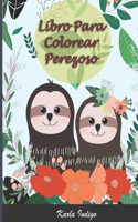 Libro Para Colorear Perezoso: 52 dibujos para garabatear - formato largo - Libro de colorear para adultos, - ideal para la ansiedad, relájate coloreando,