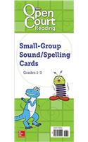 Open Court Reading Grades 1-3 Medium-Sized Sound/Spelling Cards