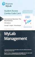 Mylab Management with Pearson Etext -- Combo Access Card -- For International Business