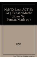 Harcourt School Publishers Pensar Math: Lesson Activity Book Grade 3 2009