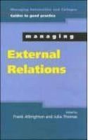 Managing External Relations in Higher Education