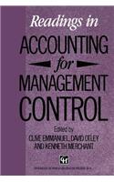 Readings in Accounting for Management Control