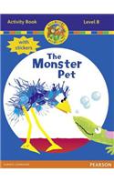 Jamboree Storytime Level B: The Monster Pet Activity Book with Stickers: (Jamboree Storytime)