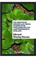 Growth of English Law